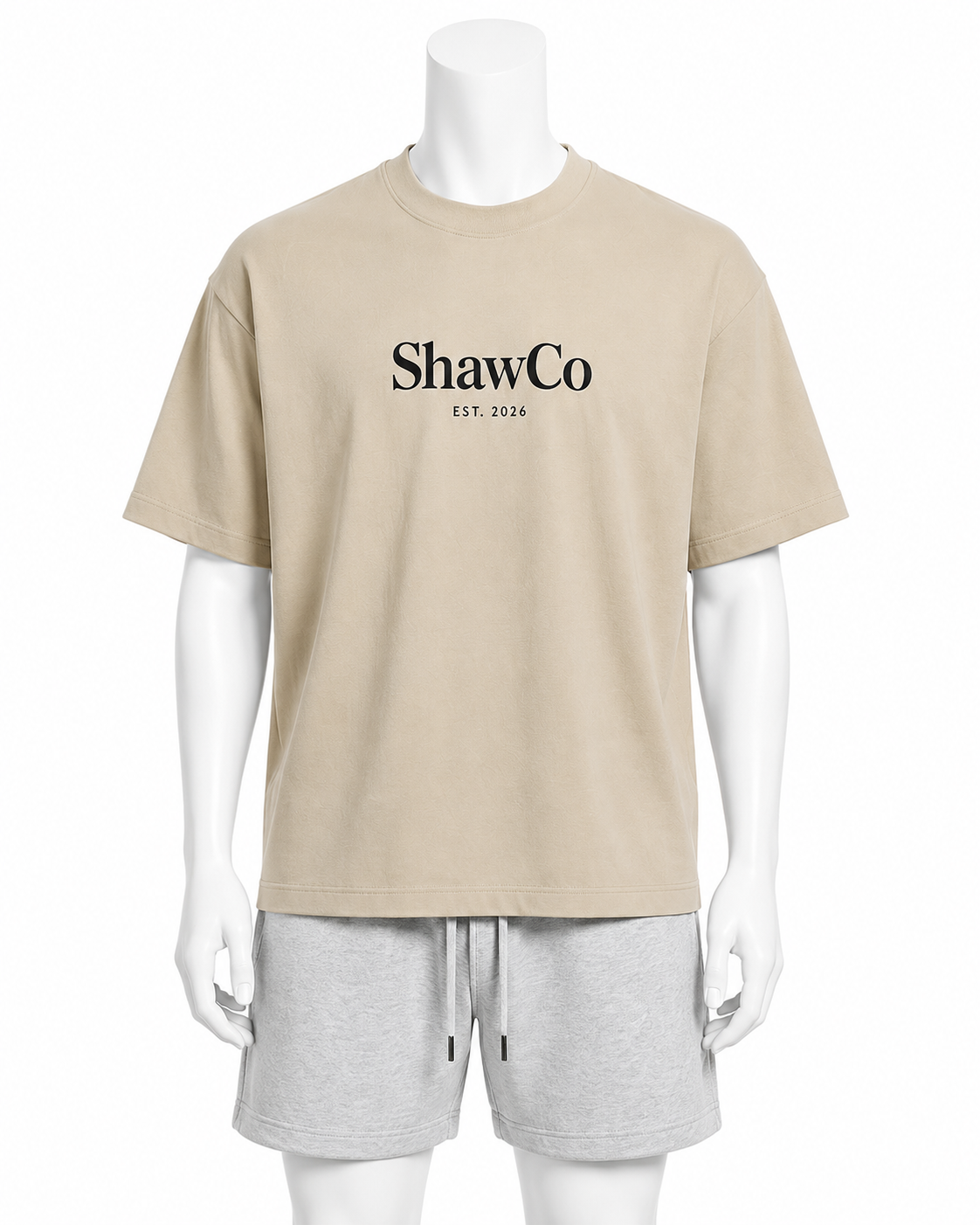 Oversized ShawCo Front Logo T-Shirt