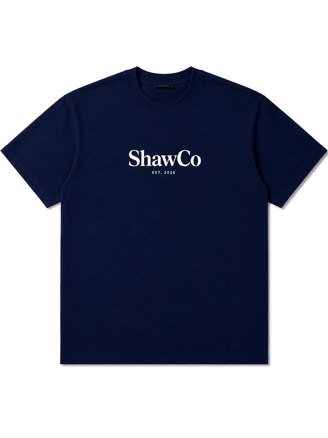 Oversized ShawCo Front Logo T-Shirt