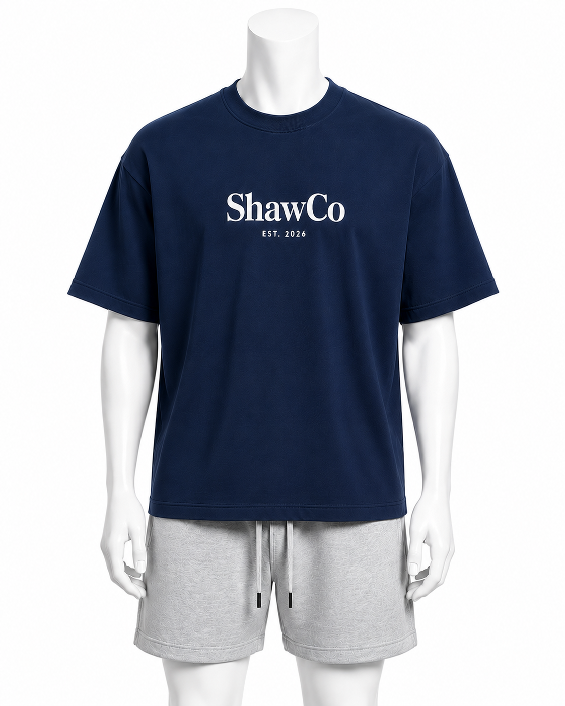 Oversized ShawCo Front Logo T-Shirt