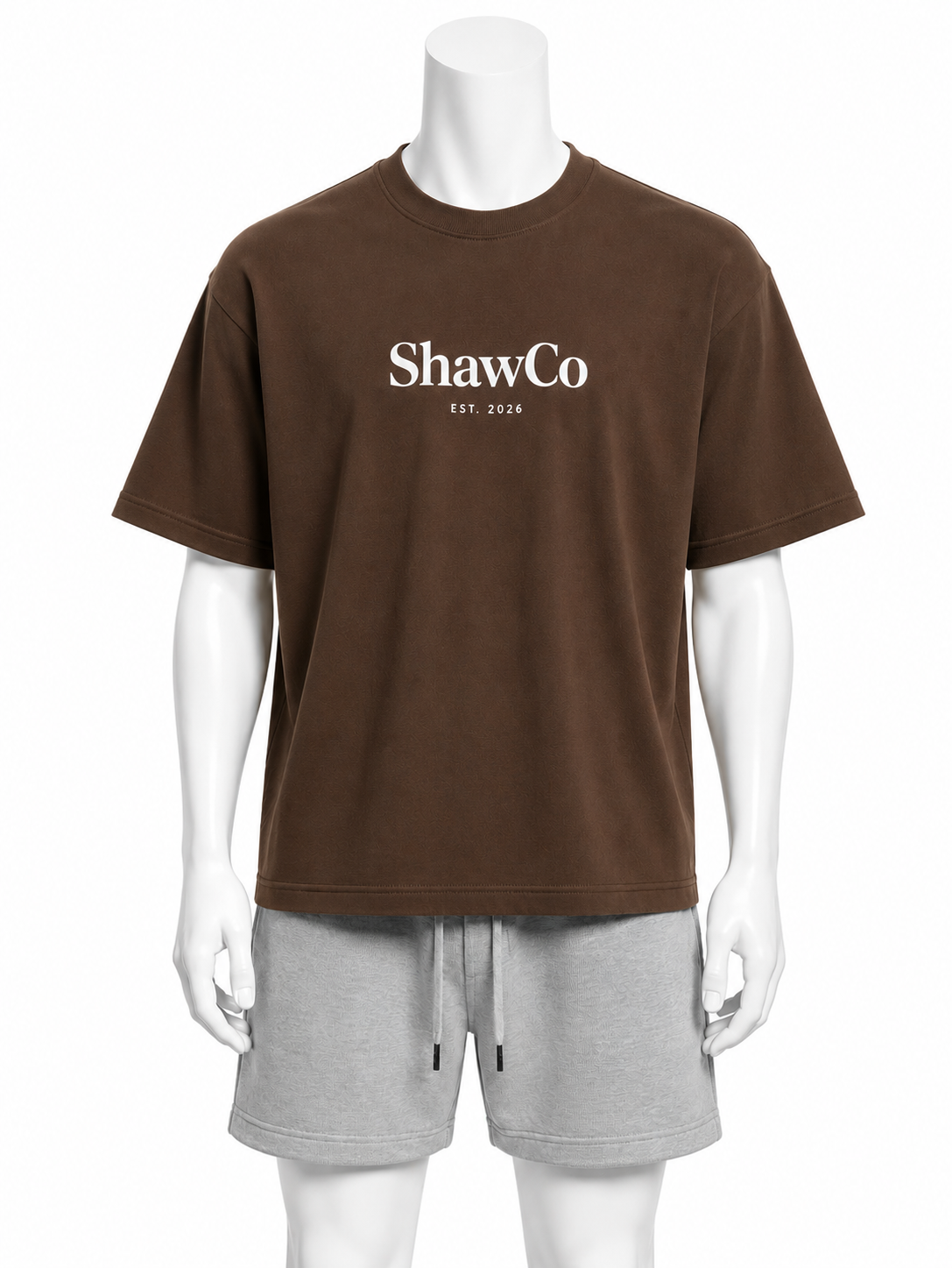 Oversized ShawCo Front Logo T-Shirt