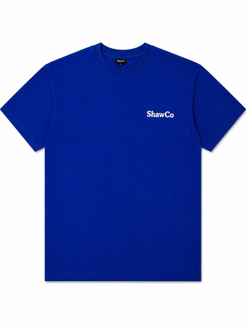 Blue Longevity Oversized T-Shirt