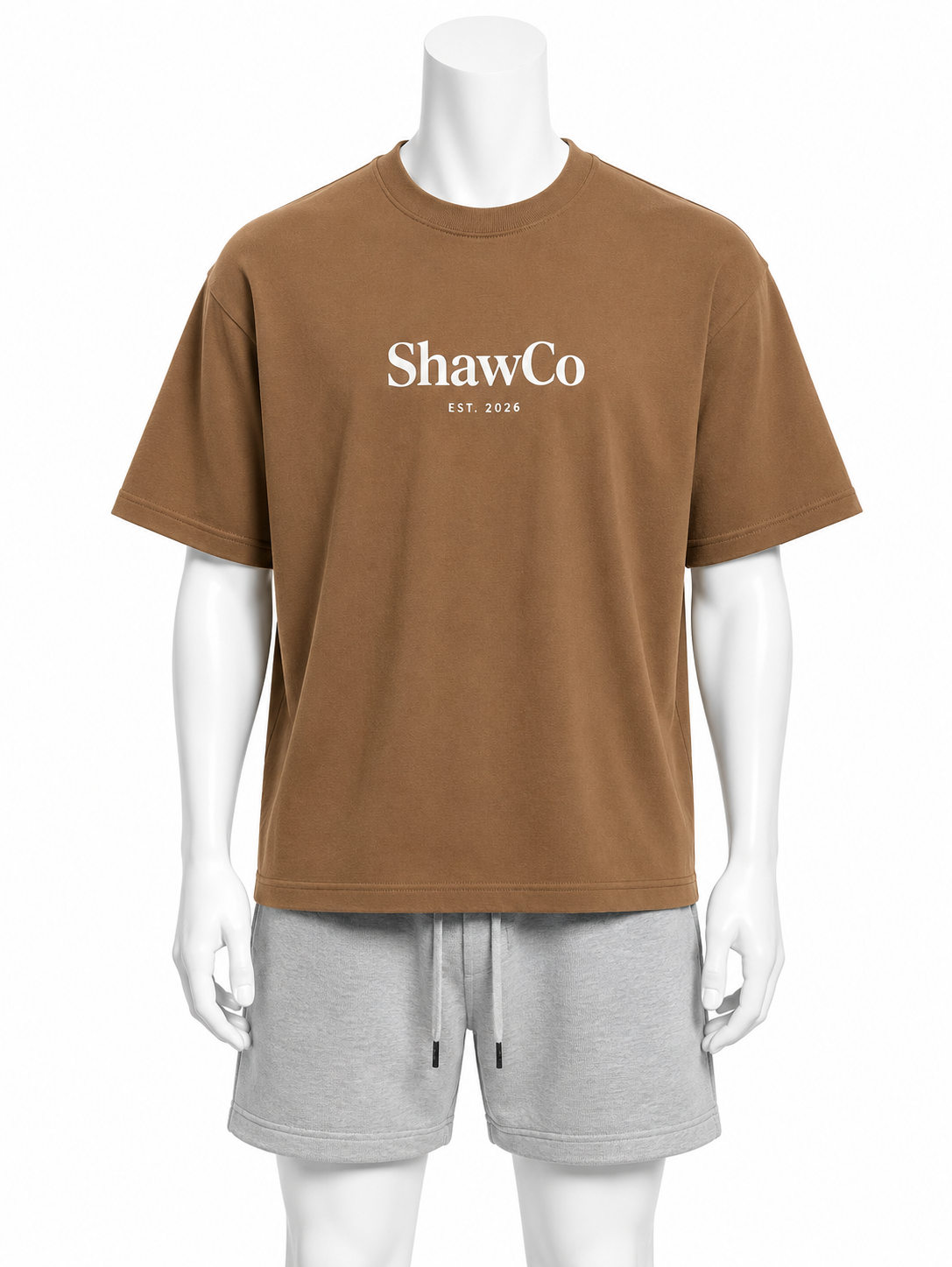 Oversized ShawCo Front Logo T-Shirt