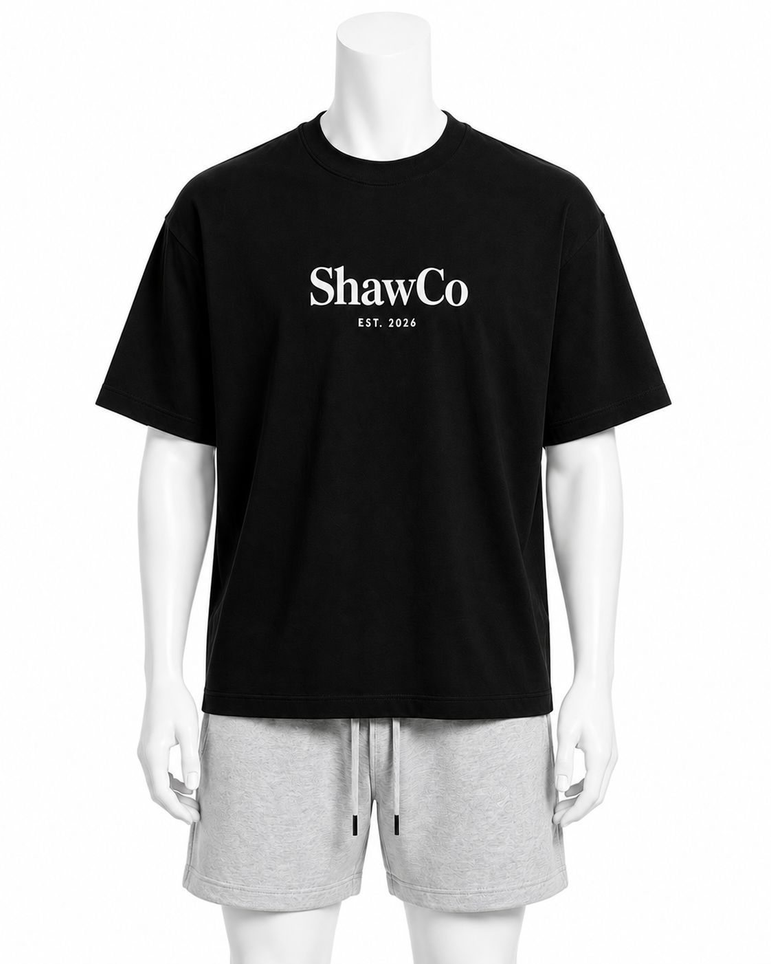 Oversized ShawCo Front Logo T-Shirt
