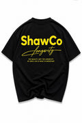 Black Longevity Oversized T-Shirt
