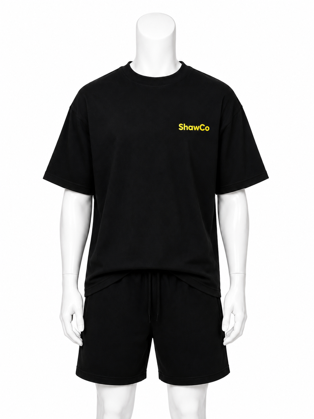 Black Longevity Oversized T-Shirt