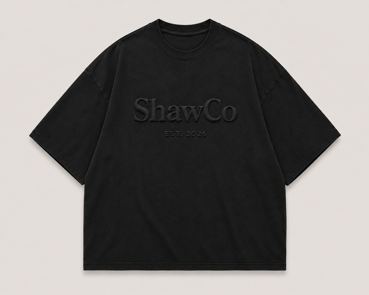 Oversized T-Shirt Puff Print