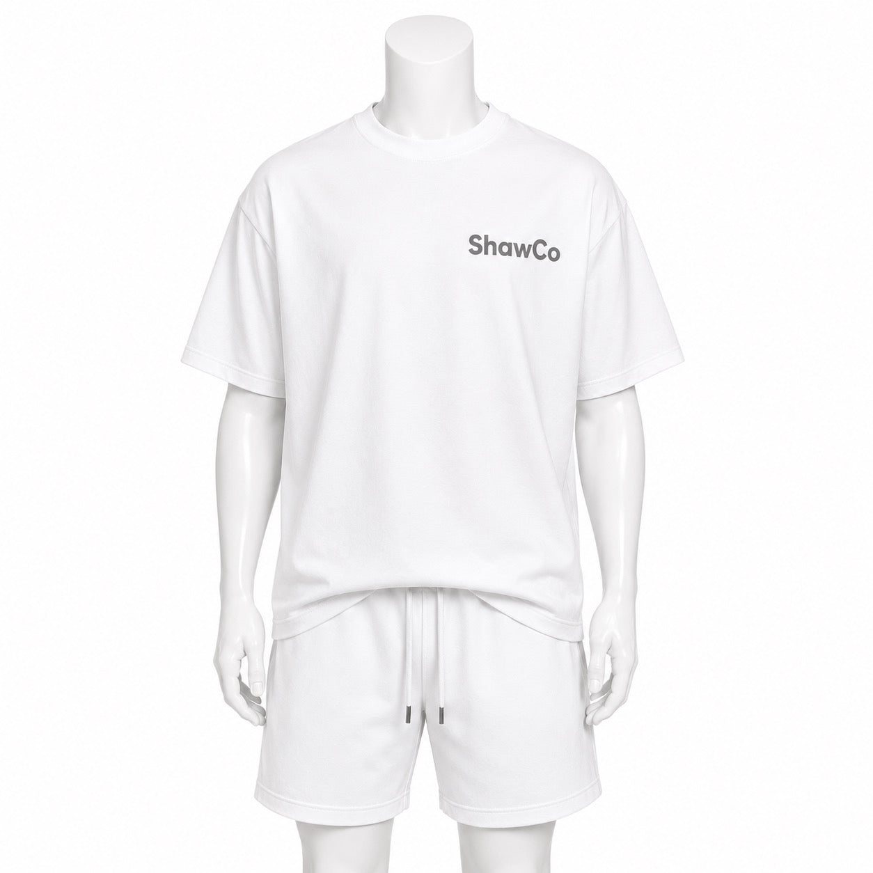 White Longevity Oversized T-Shirt